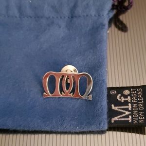 Mignon Faget Sterling Silver Millennium Pin